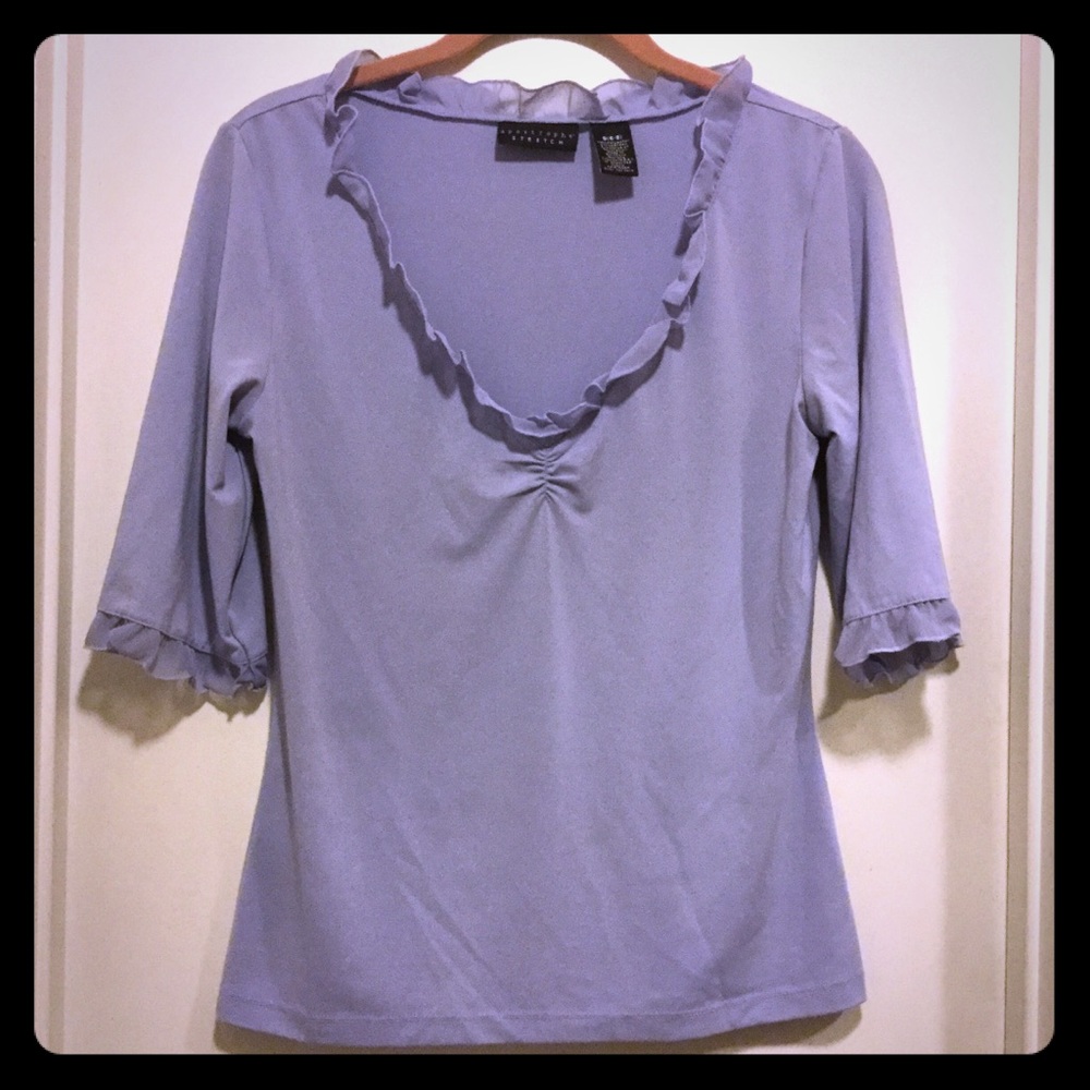 Apostrophe Stretch Top Sz Small